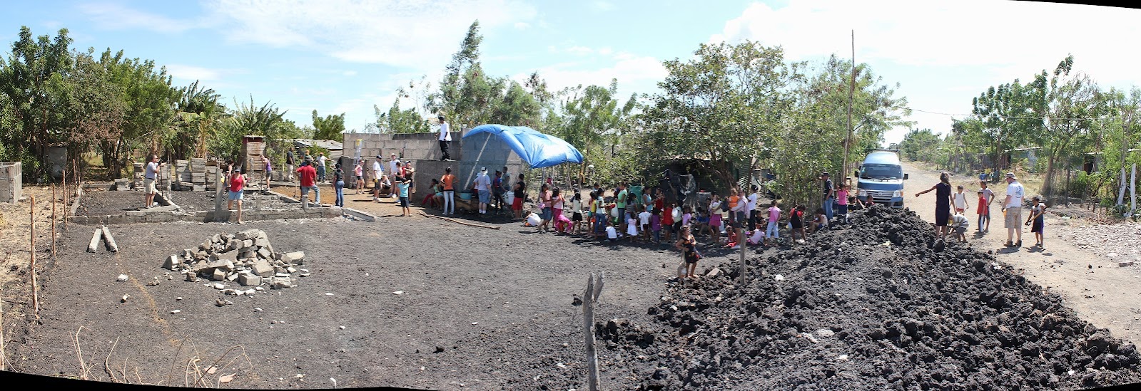 LTN Feeding Center being built.